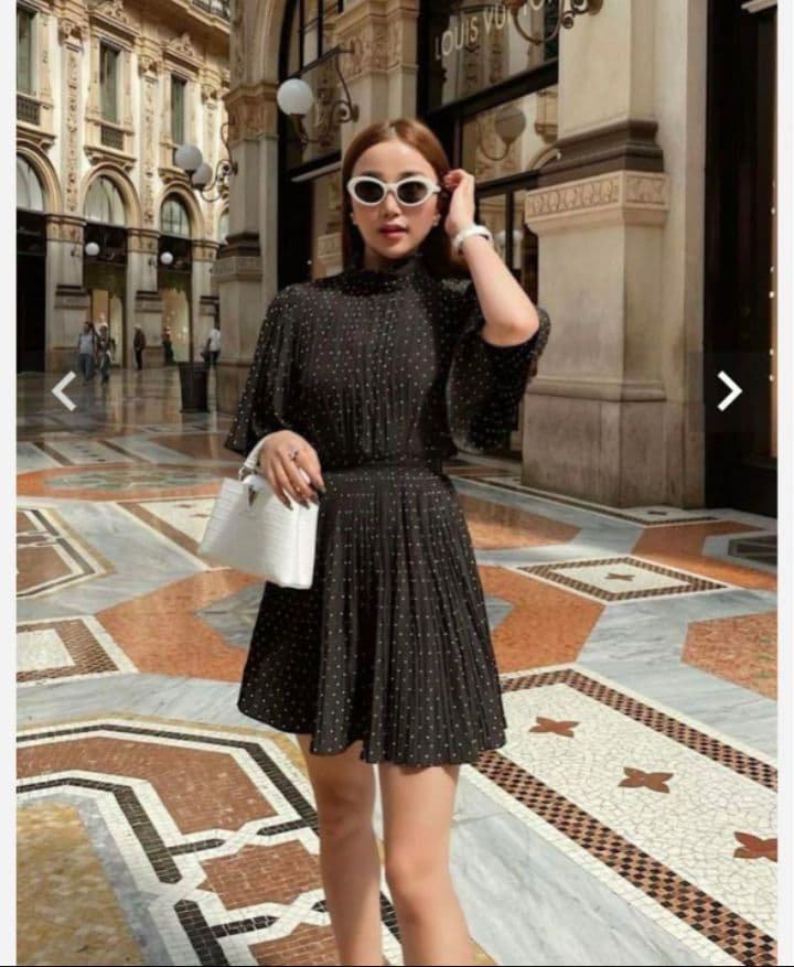 sheller シェリエドットミニワンピース