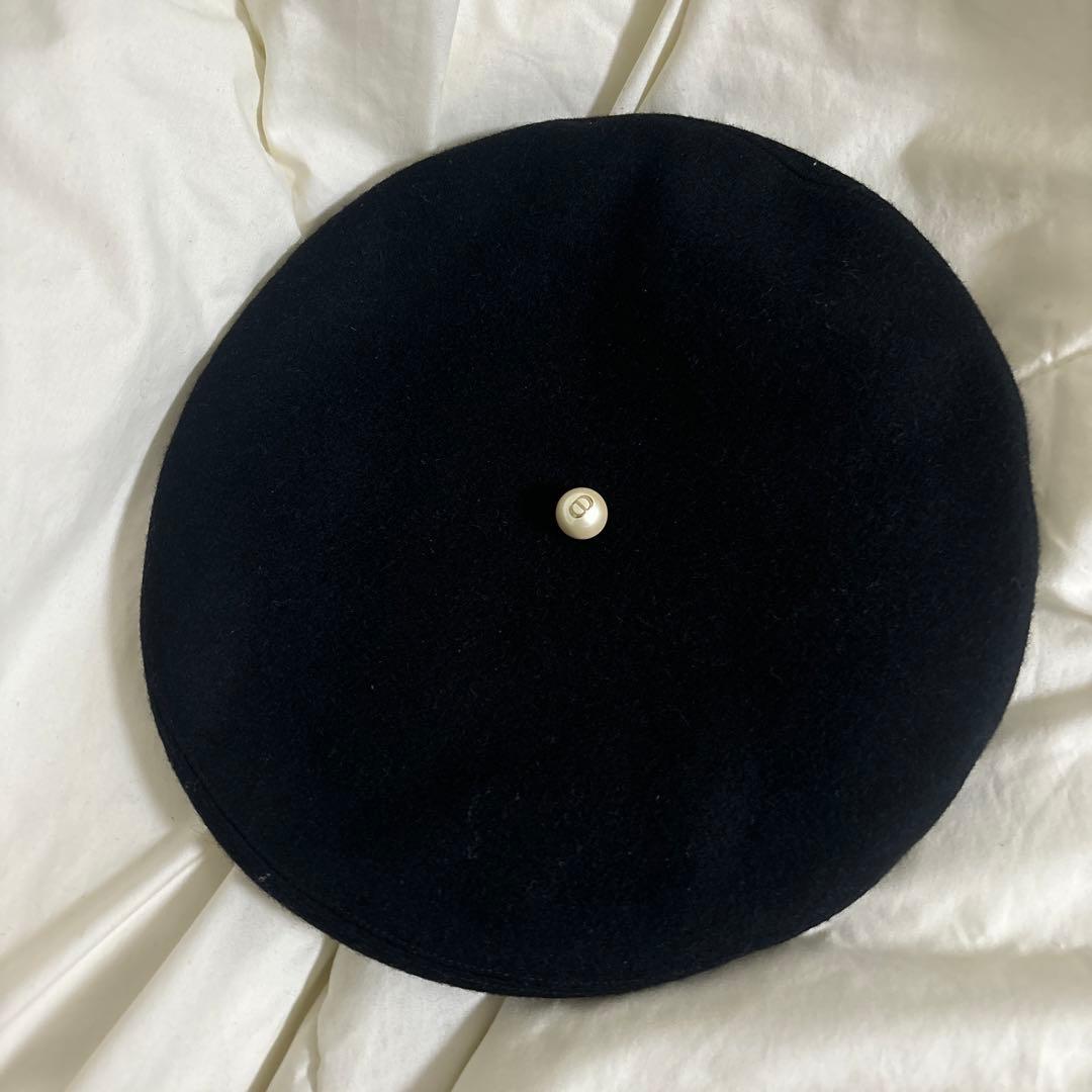 Dior ベレー帽 ブラック