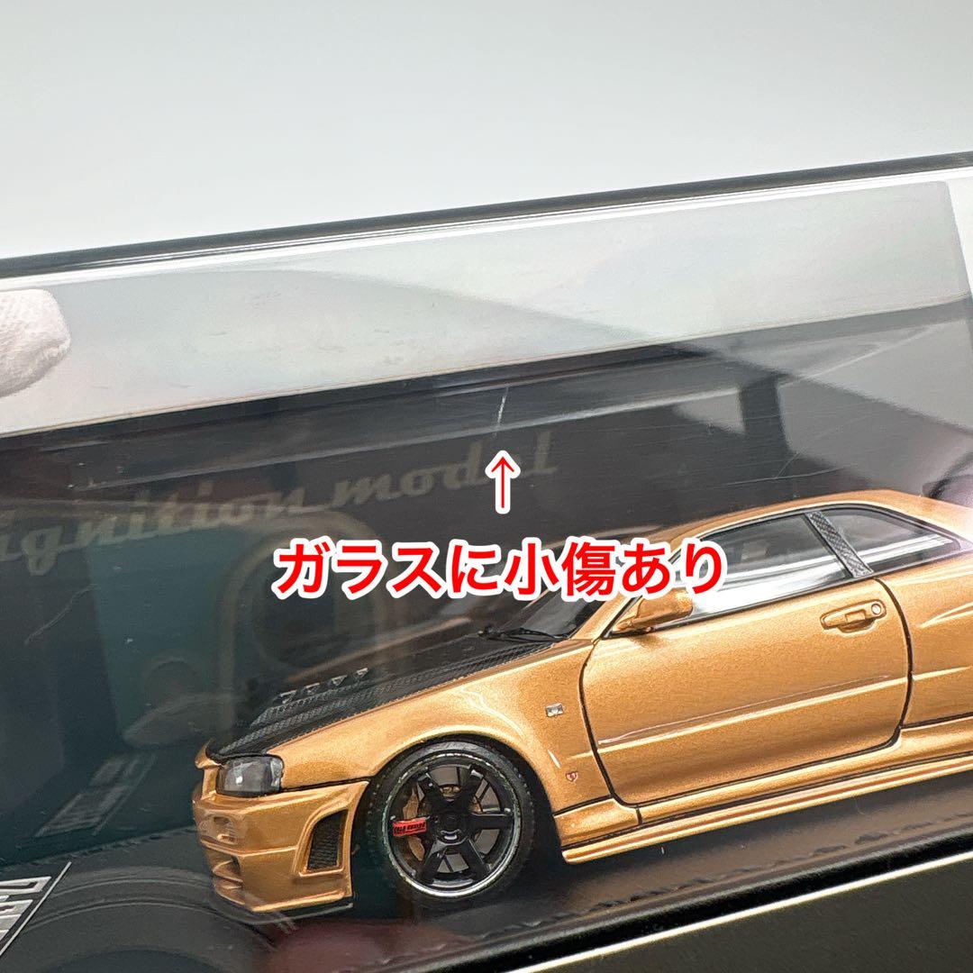 ✨即日発送✨ イグニッションモデル 1/43 ニスモ R34 GT-R ゴールド