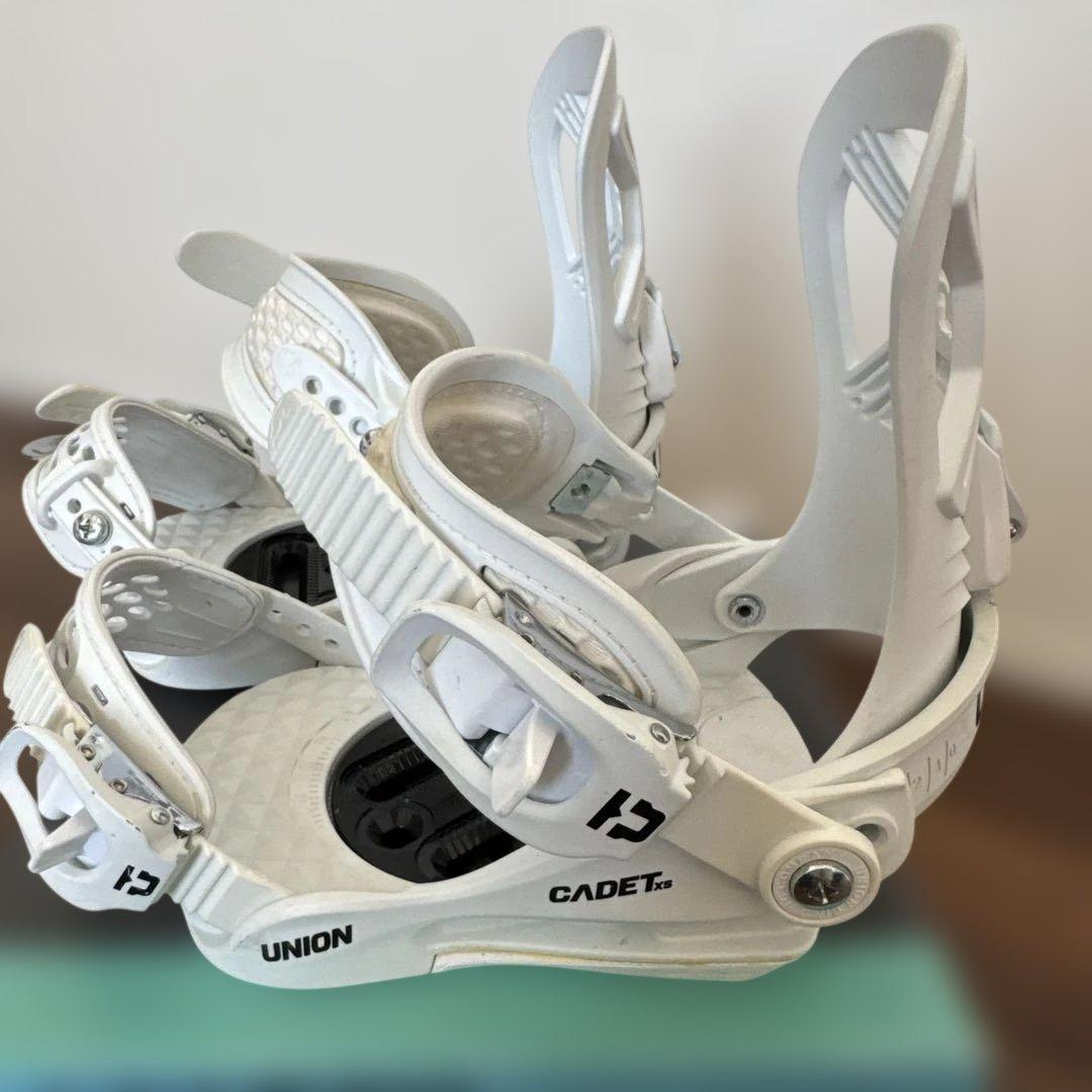 UNION CADET ビンディング ホワイト　XS ユニオン　ジュニア