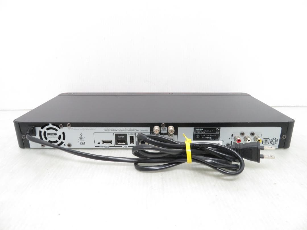 東芝 REGZA HDD/BDレコーダー ブルーレイ 500GB 2番組同時録画