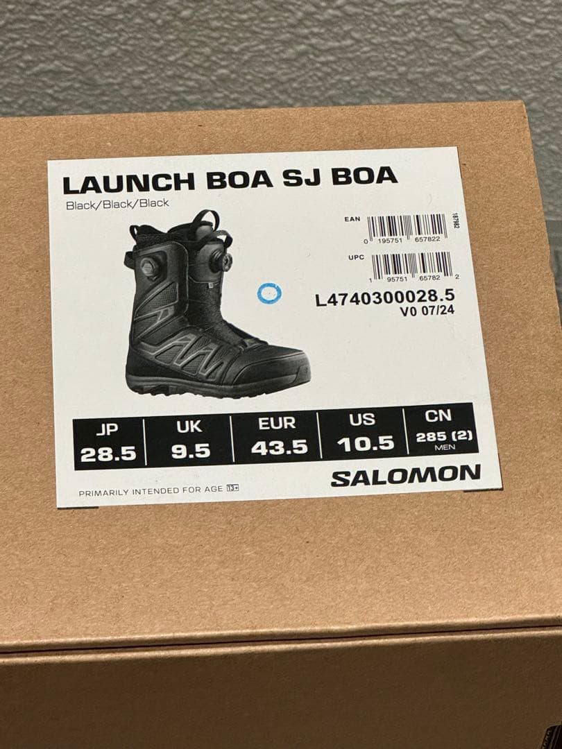 SALOMON スノーボードブーツ LAUNCH BOA SJ 28.5cm美品