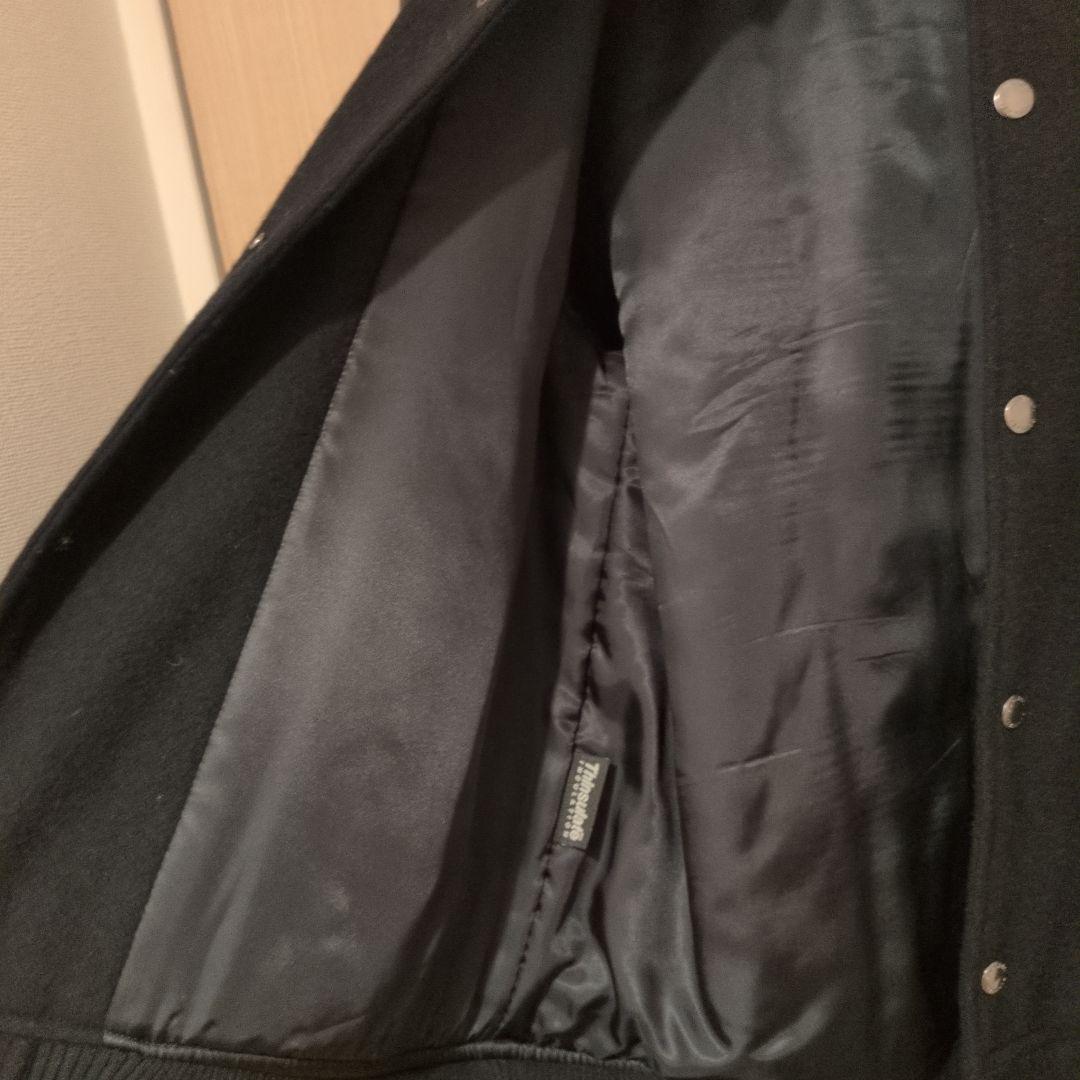 【美品】 SOPHNET. バーシティジャケット ソフネット ブラック 黒