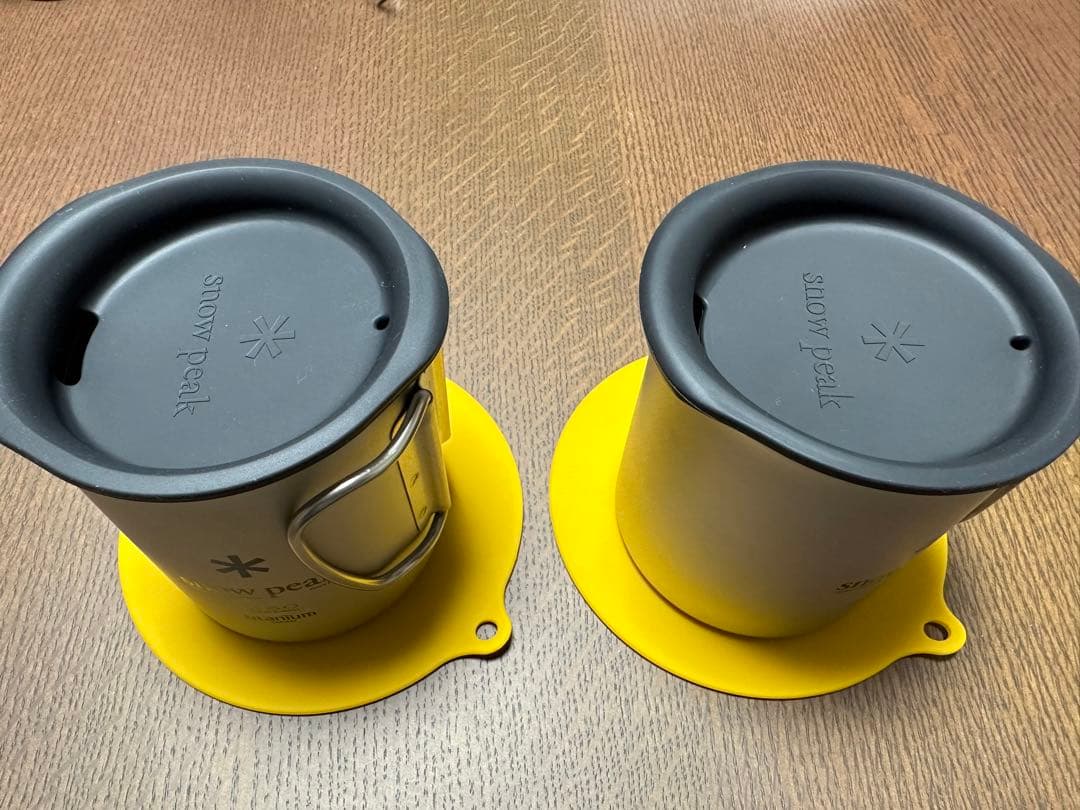 peak チタン ダブルマグカップ 450ml 2個セットなど