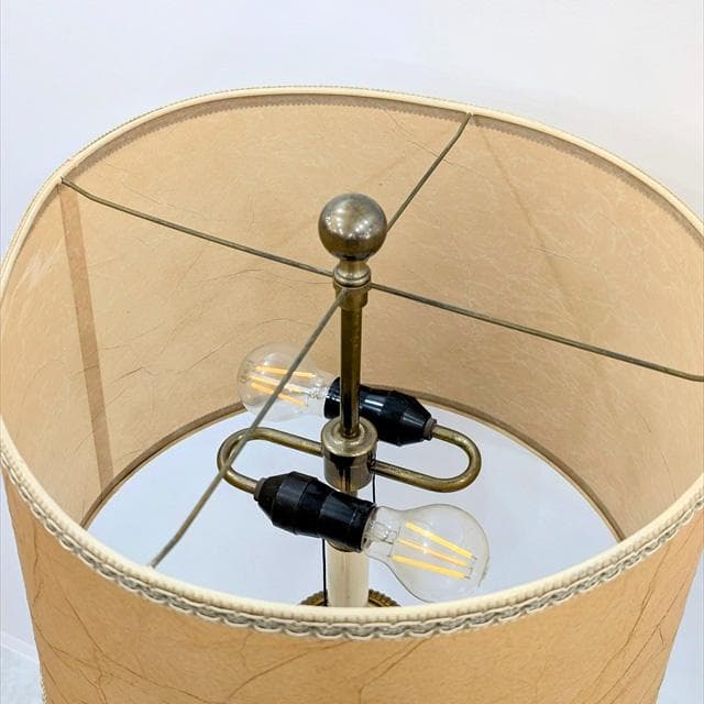 山菊工芸2灯フロアランプ（1986年製） - メルカリ