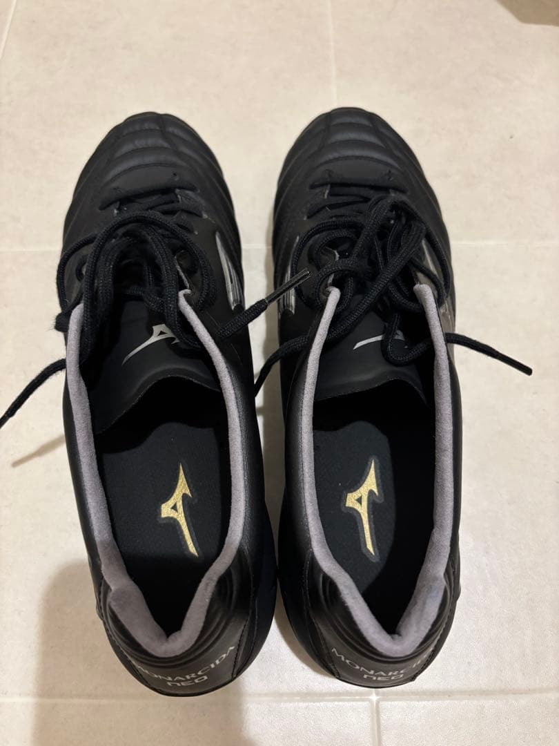 サッカースパイク￼ 黒 ミズノ　モナルシーダNEO III ELITE