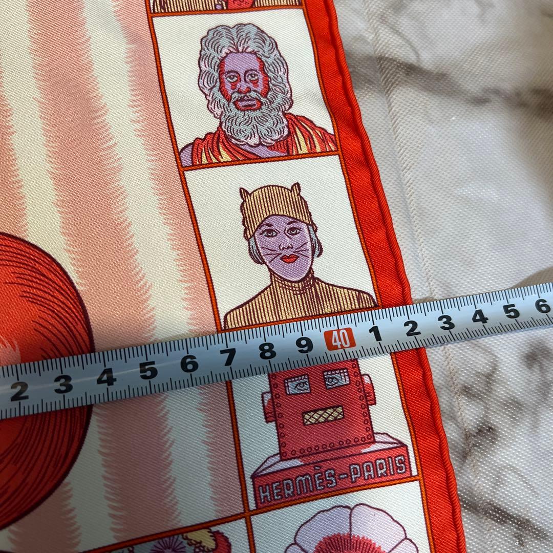 Hermès スカーフ カレ45 ガブロッシュ ダニエル・クロウズ - メルカリ
