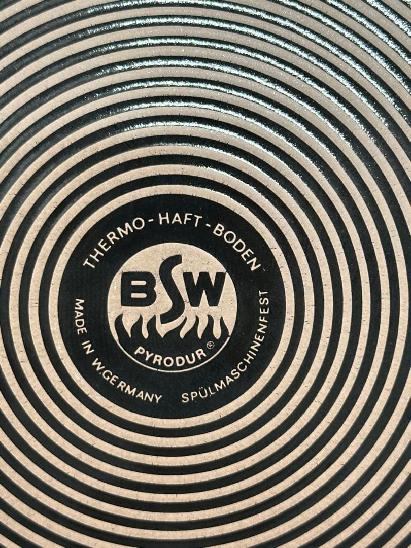 【保管品】BSW 西ドイツ製　ケトル　ホーロー　ほうろう　2.9L 20cm