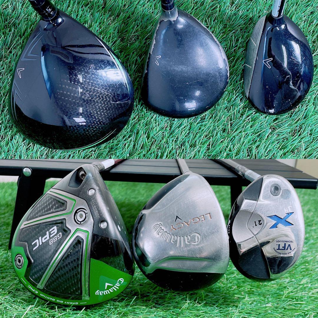 キャロウェイ　GBBエピックサブゼロ　レフティ　ゴルフクラブ　初心者　N2103