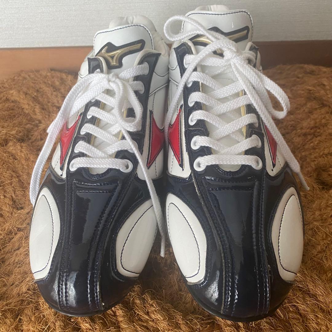 美品✨ミズノグローバルエリート オーダースパイク　25.5㎝