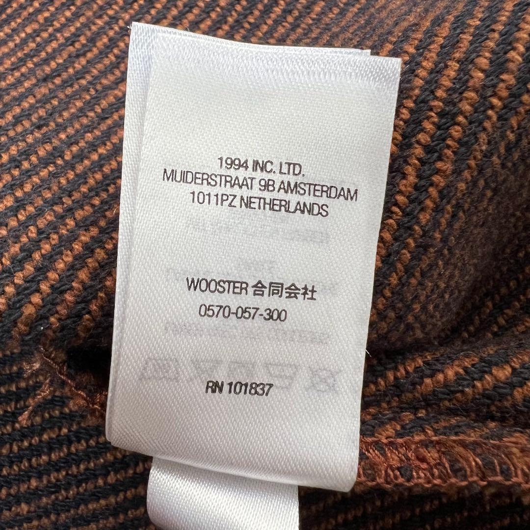 【美品】Supreme 22FW フランネル ツイル シャツ Sサイズ