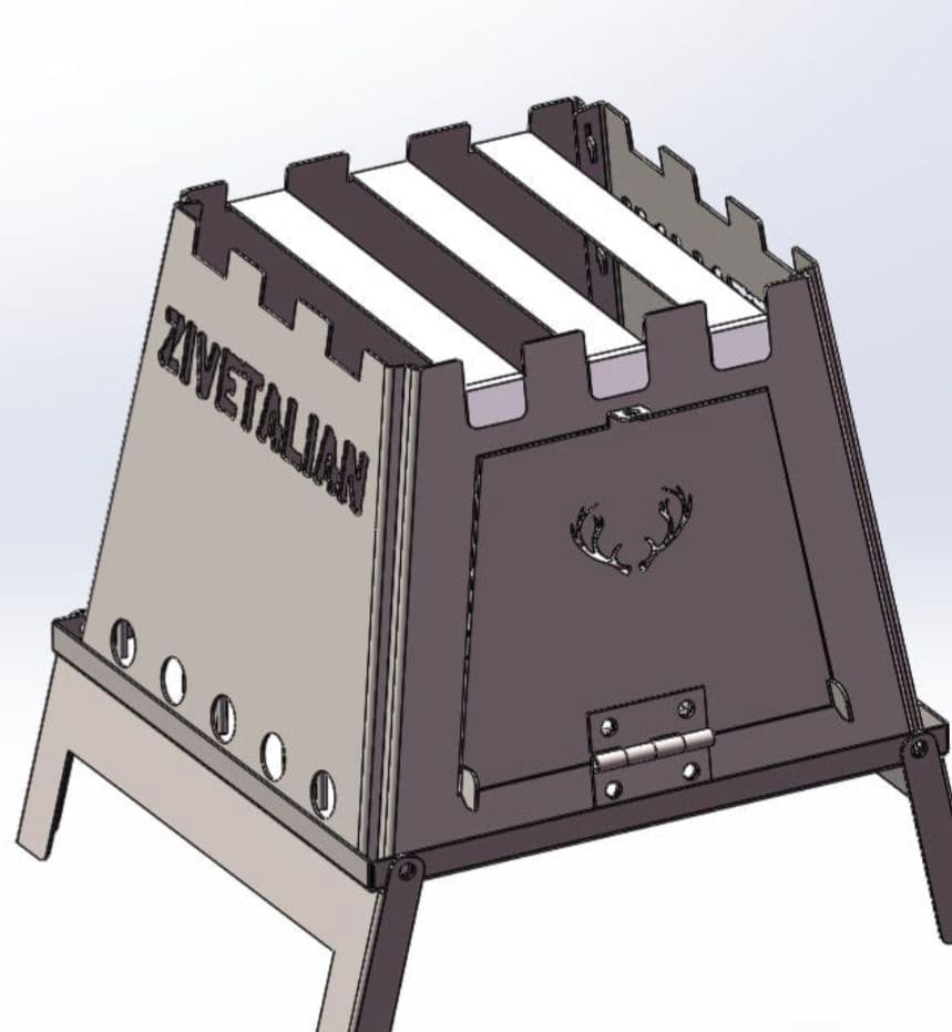 ジベタリアン　火箱　新品　軍幕