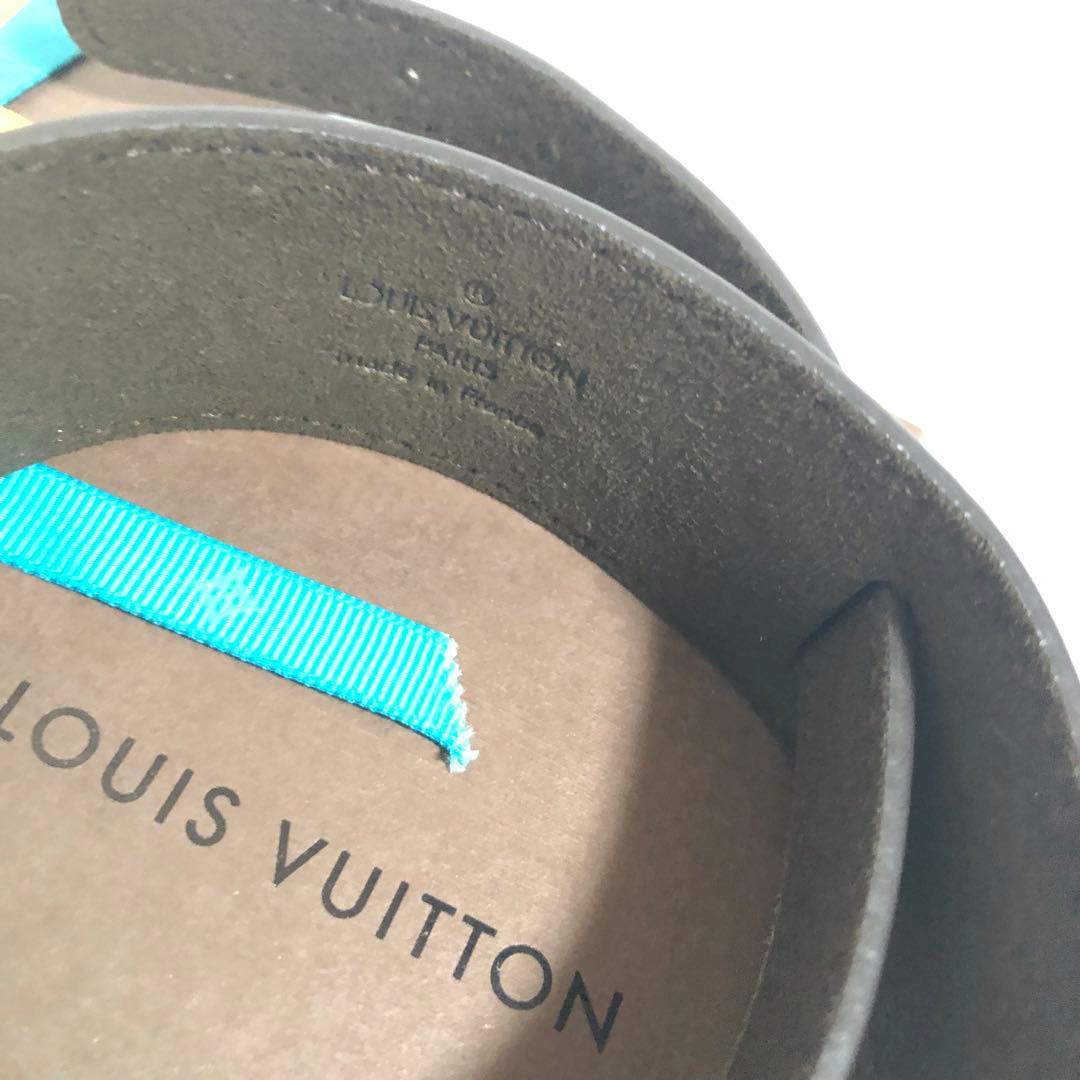 ルイ　ヴィトン　バングル　ブレスレット　茶色　LOUISVUITTON ブラウン