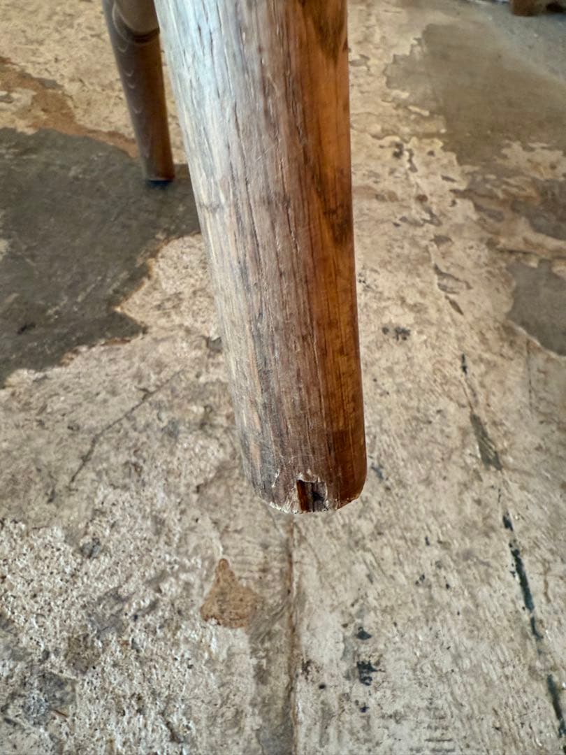 年末・年始SALE ダイニングチェア　カフェチェア　剥離加工　no6