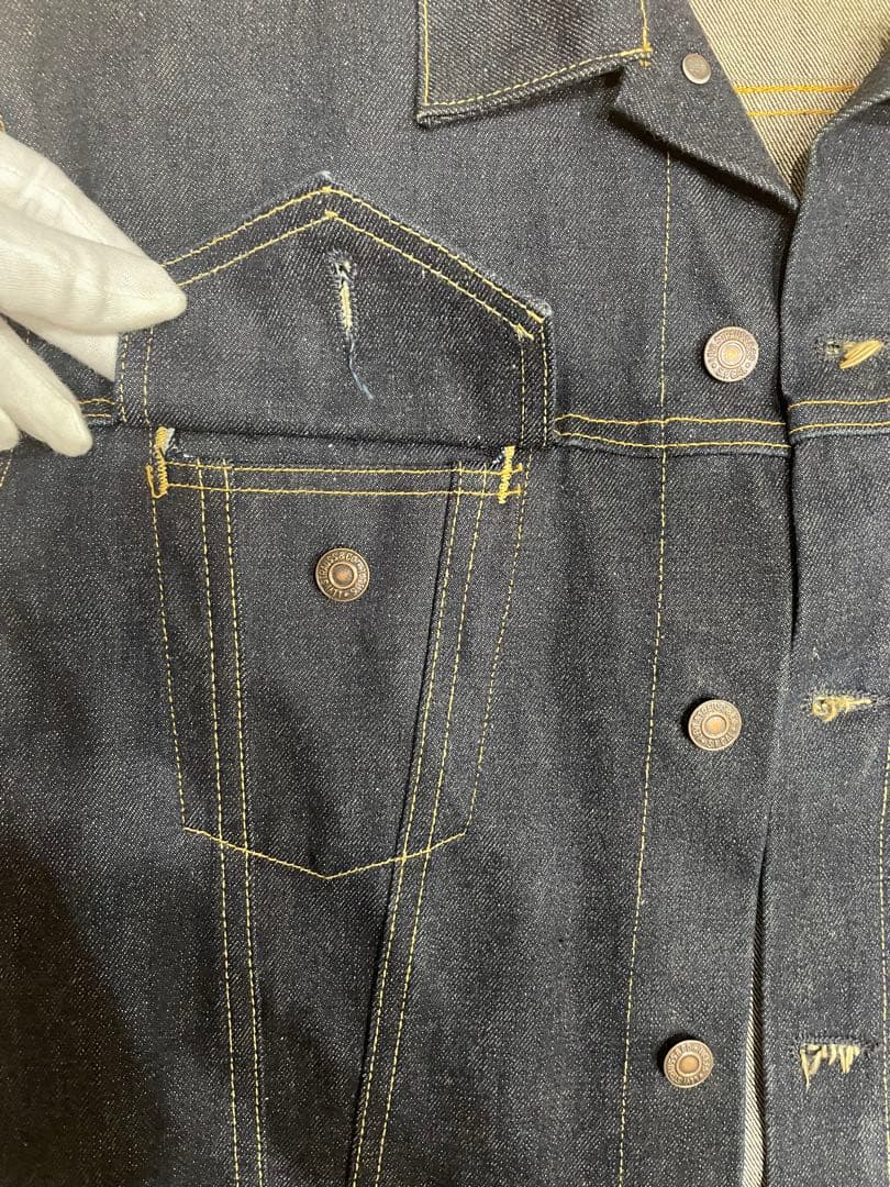 【ほぼ新】Levi's Lot 557 XX サイズ48 ボタン裏555 濃紺