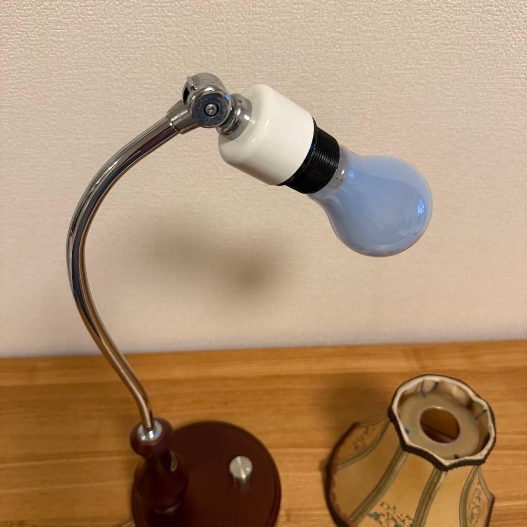 レトロ　スタンドライト 調光　アンティーク　花柄　新日本照明 Dimmer