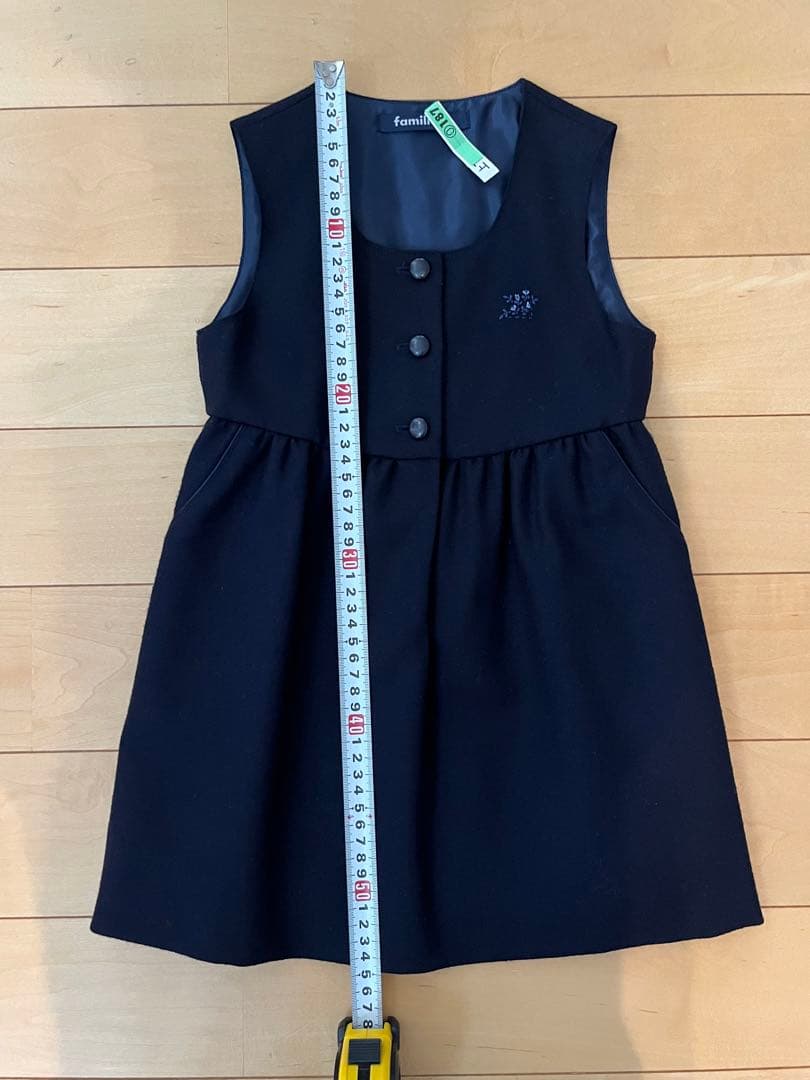 familiarファミリア幼稚園受験　フォーマルアンサンブル