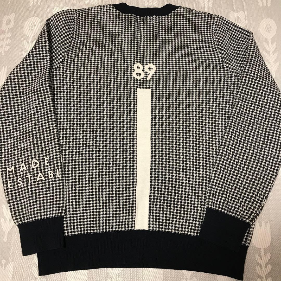 パーリーゲイツセーター 千鳥柄　サイズ1 マスターバニーエディション