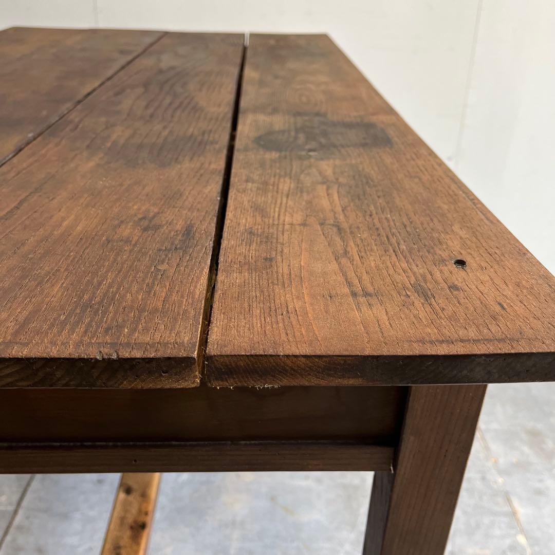 アンティーク 片袖机 デスク テーブル 昭和レトロ z483