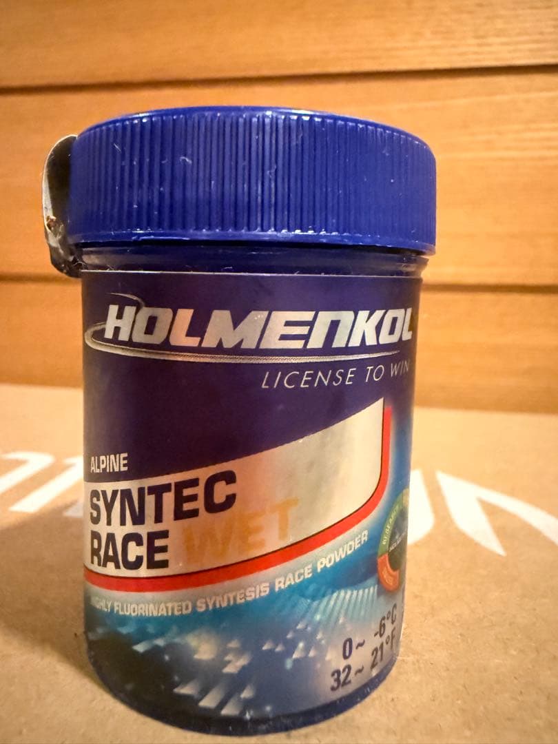 ホルメンコール WET パウダー ワックス ハイフッ素 シンテック スキー