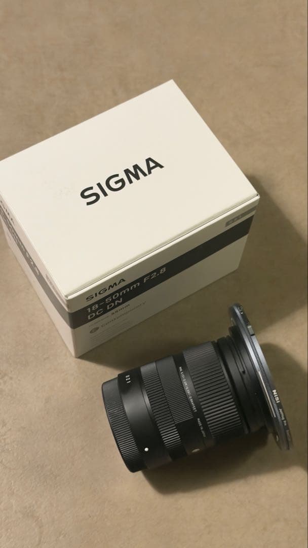 レンズ(ズーム) 18-50 F2.8 SIGMA