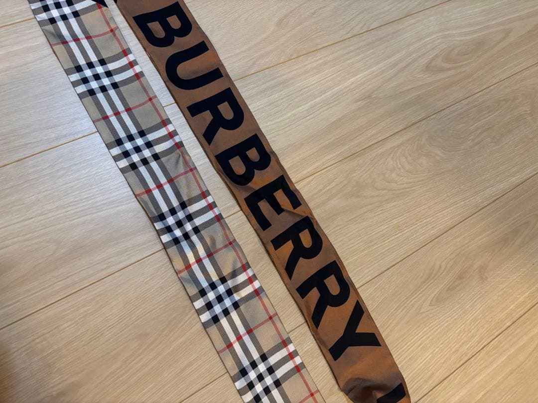 BURBERRY チェック柄 スカーフ