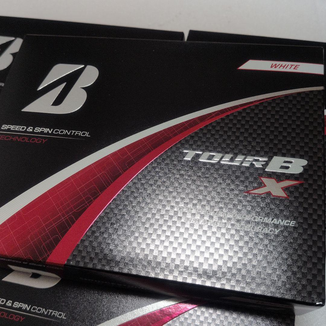 ☆新品☆ ブリヂストン TOUR B X ゴルフボール 4ダース ホワイト