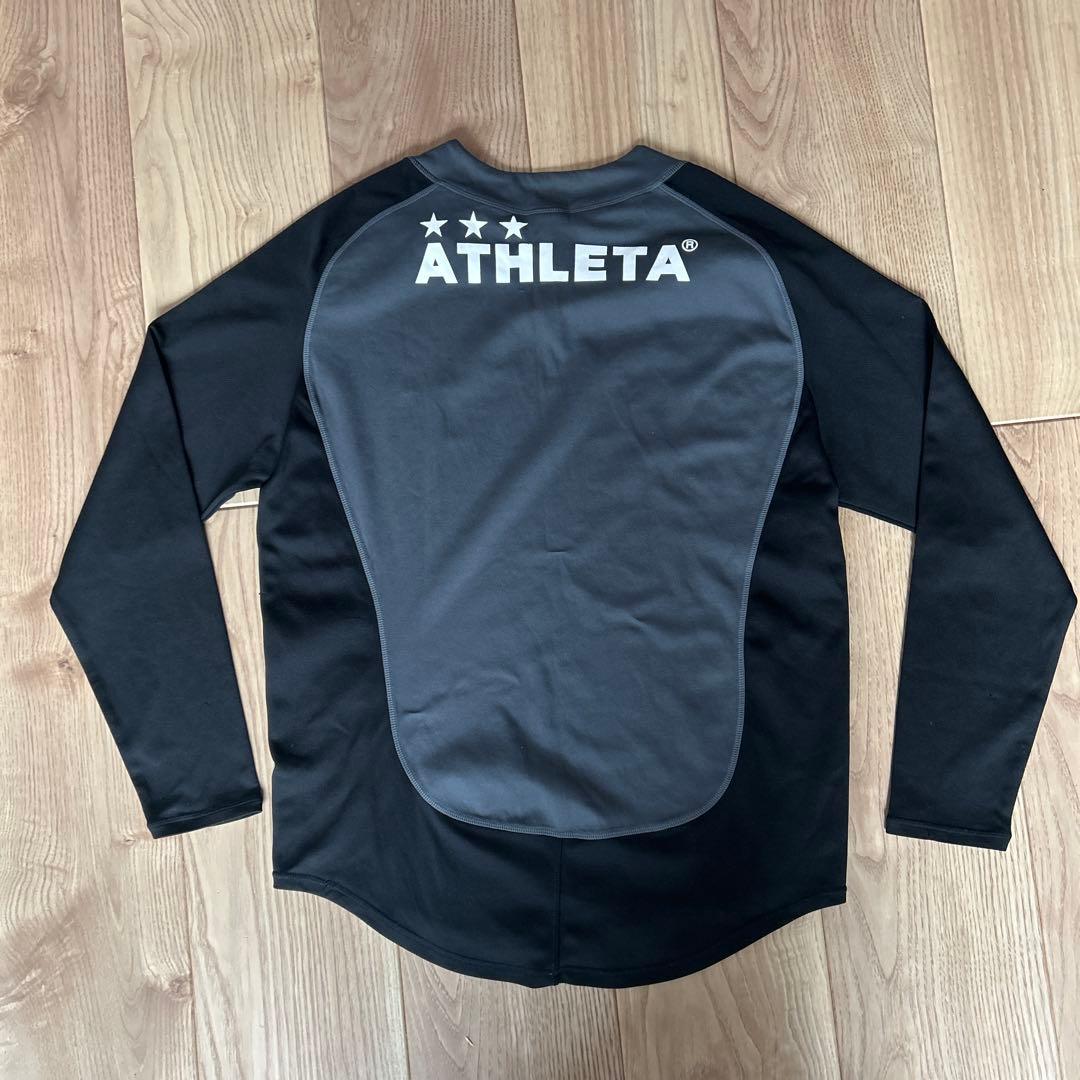 ATHLETA 黒 長袖シャツ L - メルカリ