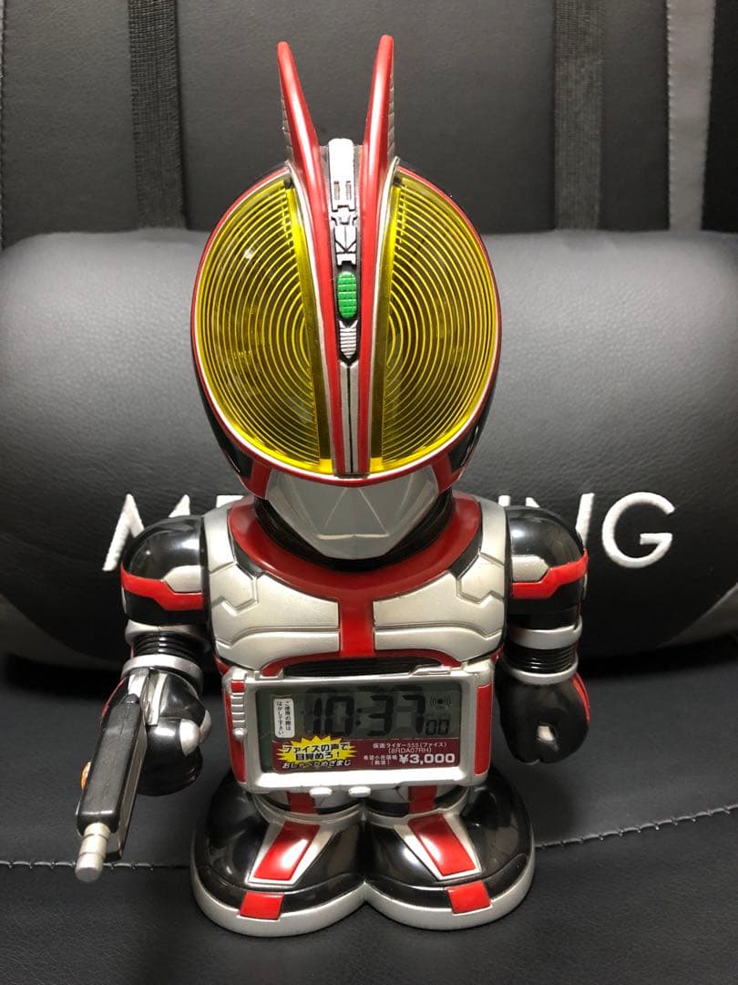 仮面ライダー555 ファイズ 目覚まし時計 動作品 - メルカリ