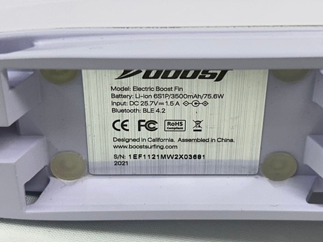 【海では未使用品】Boost surfing 　電動Fin