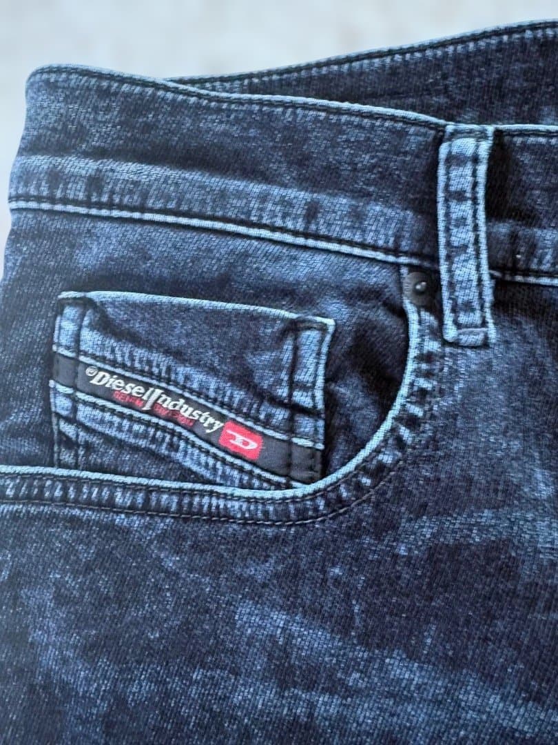 DIESEL ジョグジーンズD-STRUKT JOGG W30 インディゴブルー