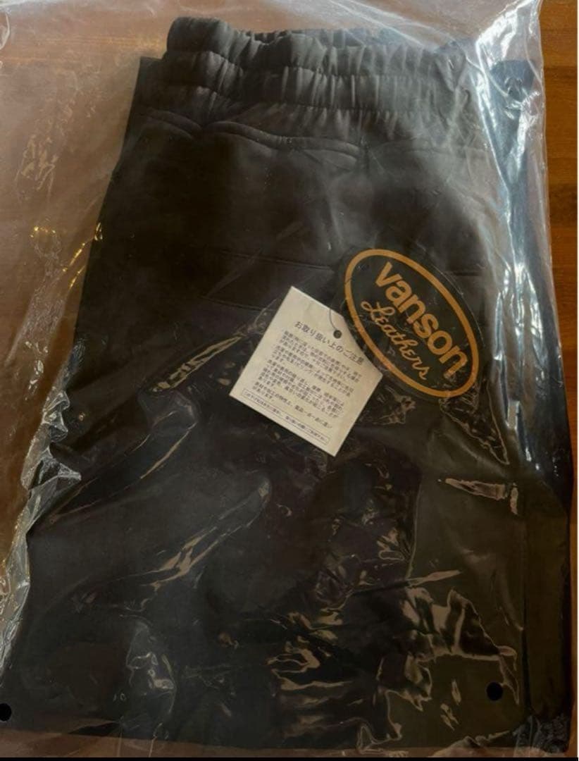 新品バンソンvanson✖️デザインライダース ヒューマンボーン パンツ L