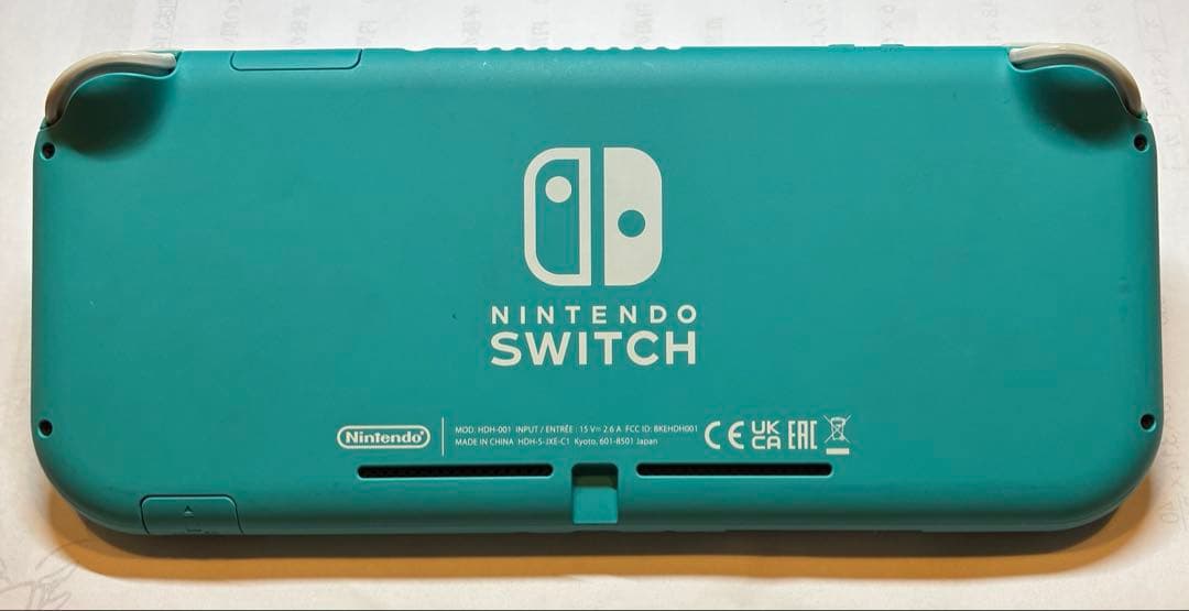 ジャンク　スイッチライト　Nintendo Switch Lite ターコイズ