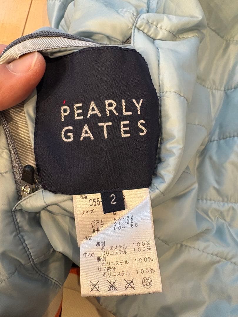 PEARLY GATES パーリーゲイツ　リバーシブルダウン