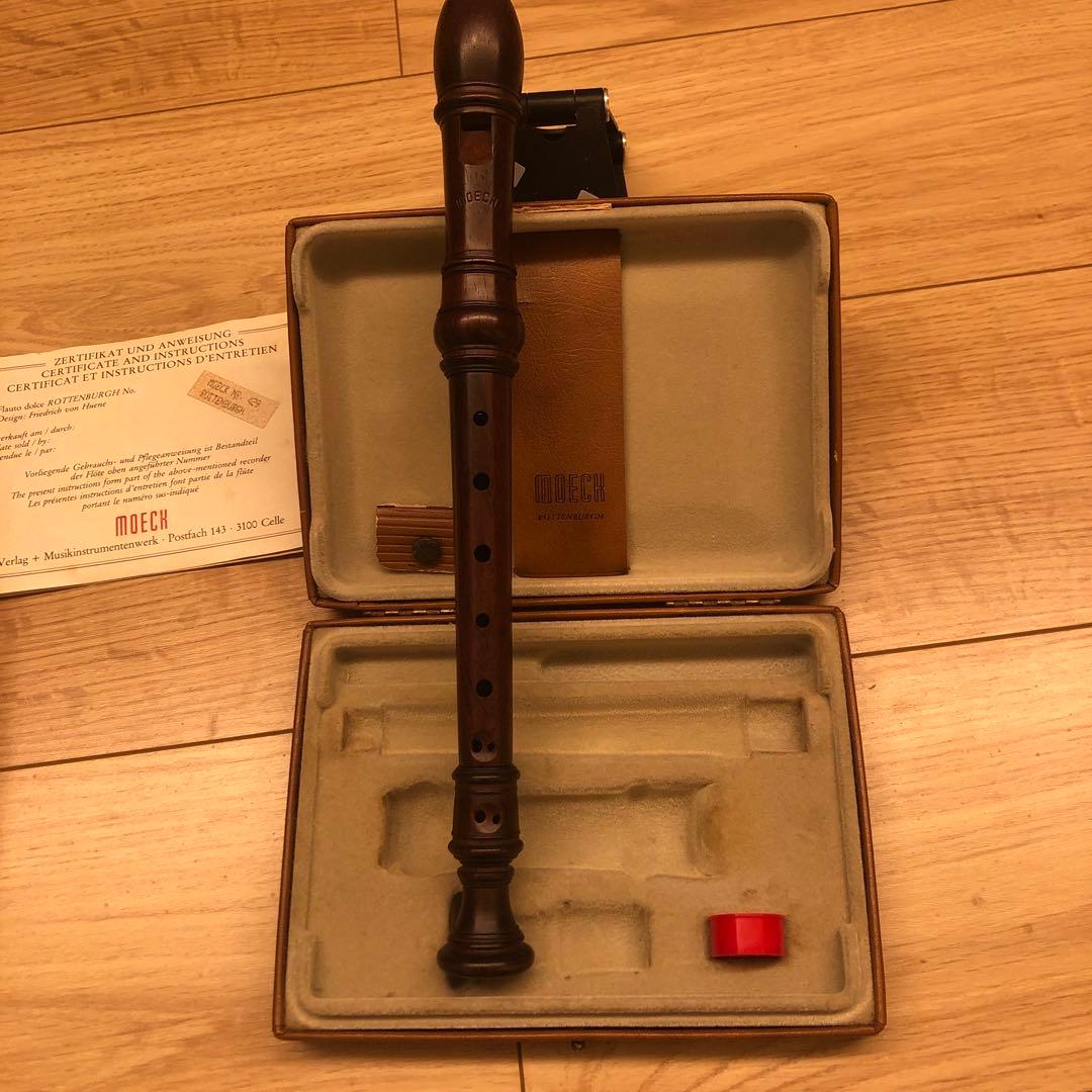 Moeck ロッテンブルグソプラノリコーダー 旧番429 パリサンダー
