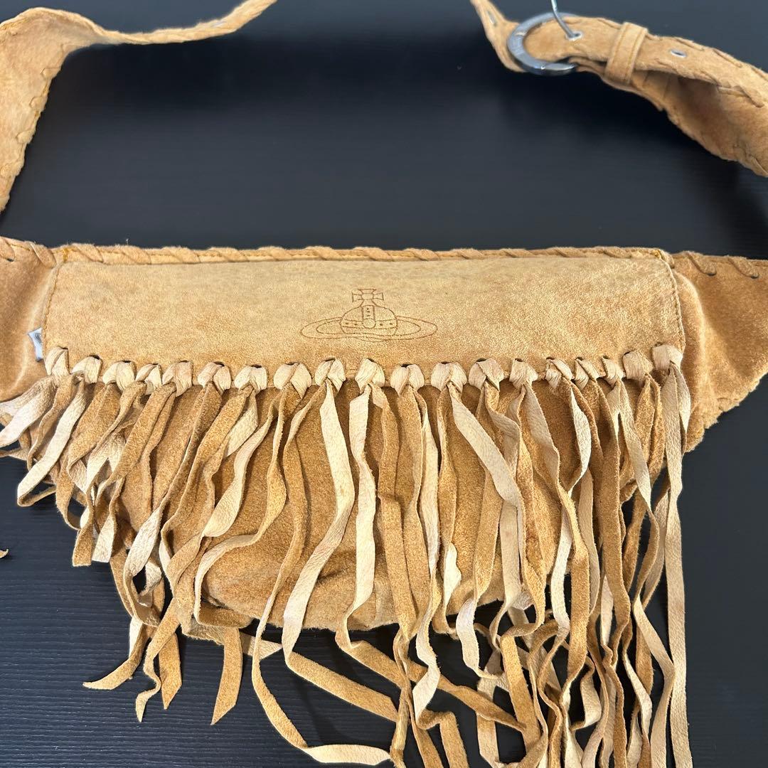 激レア Archive Vivienne Westwood フリンジ オーブ - バッグ高価