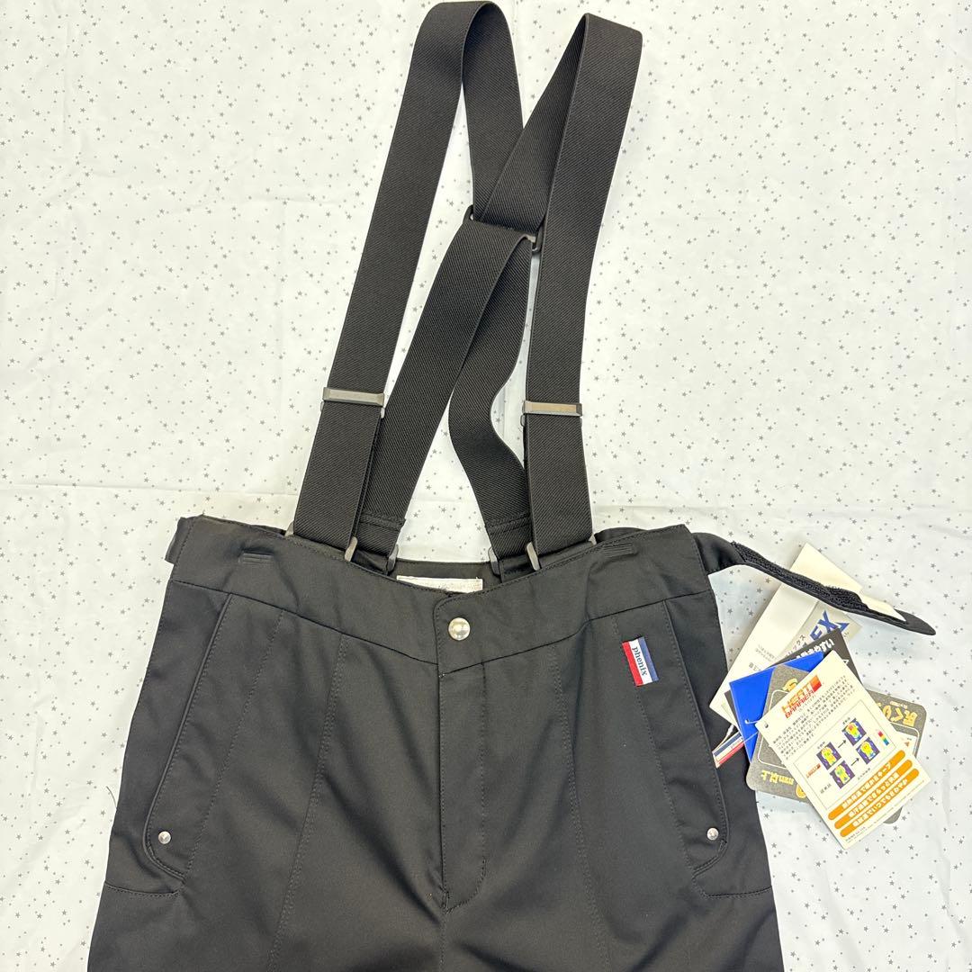 【新品未使用】phenix 黒 サスペンダー付き スキーウェア