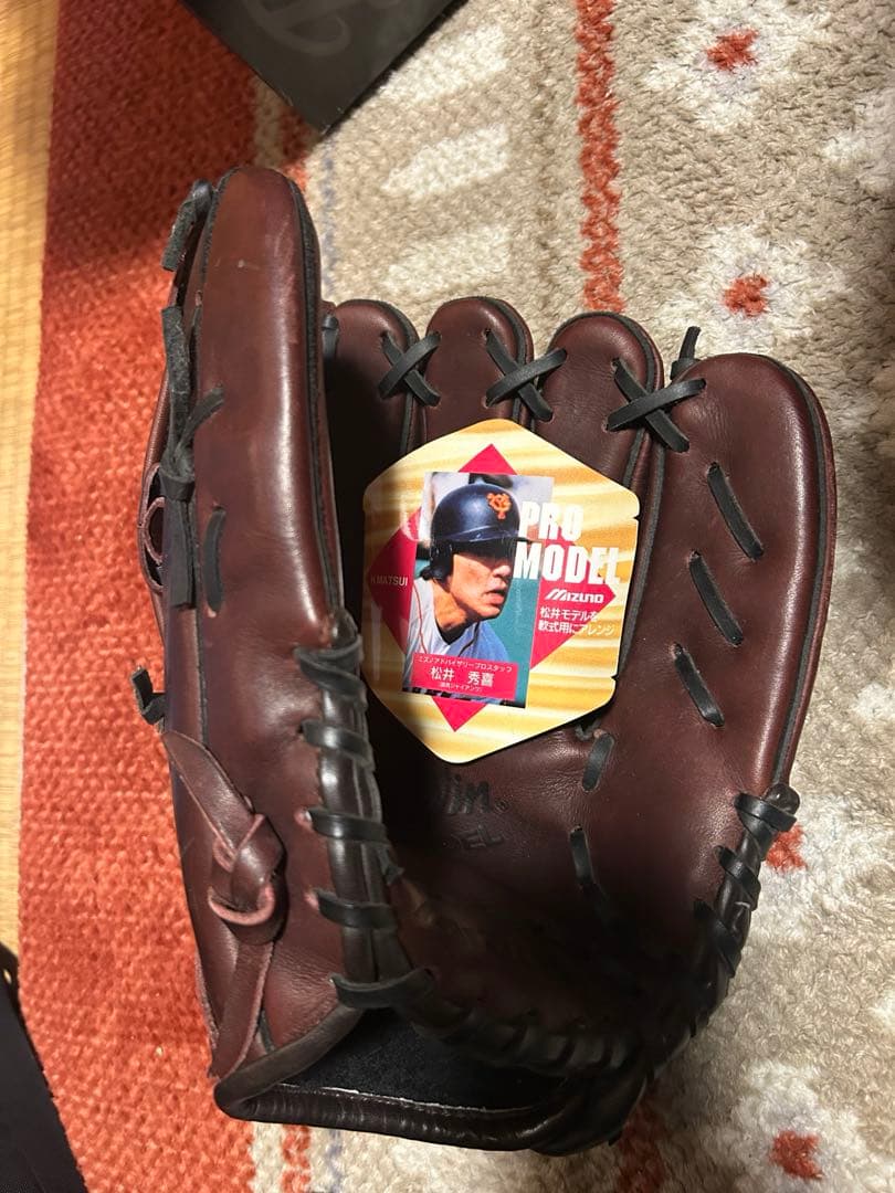 読売ジャイアンツ時代　松井秀喜モデル　サイン入りグローブ