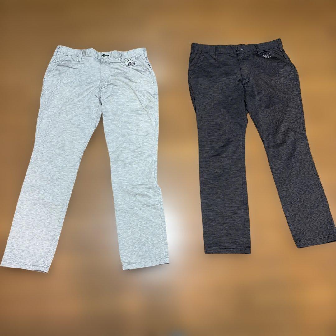 3点まとめ売り！ルコック　ゴルフパンツ　XL 2枚セット　プーマベスト　XL