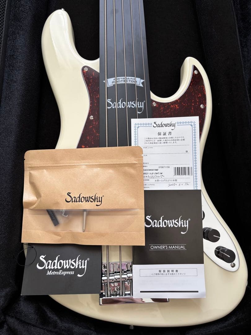 Sadowsky MetroExpress MX21 VJ5 5弦 新品同様