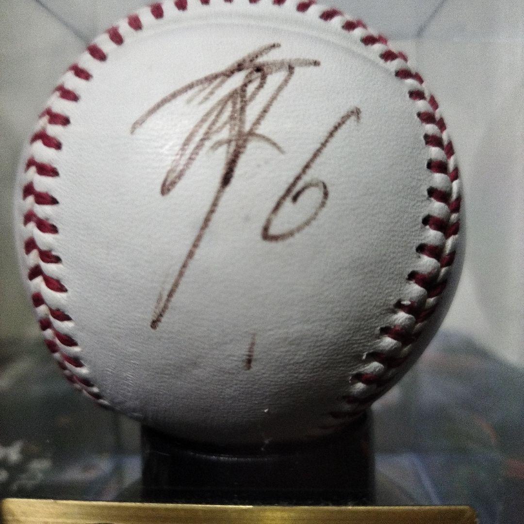 坂本勇人 直筆サイン入り野球ボール シーズンシート限定
