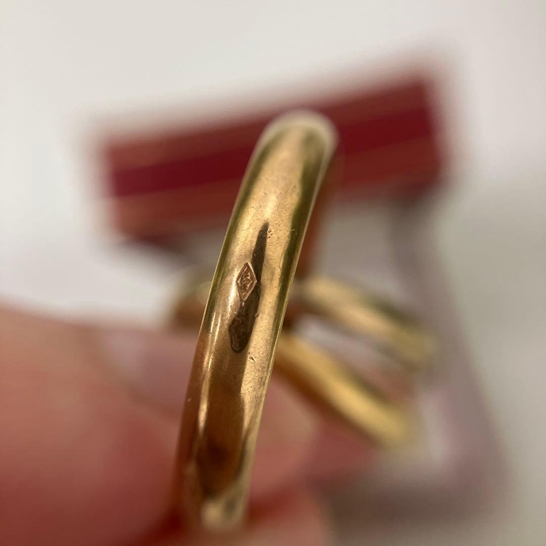 正規品 カルティエ トリニティ リング 10.3g ヴィンテージ