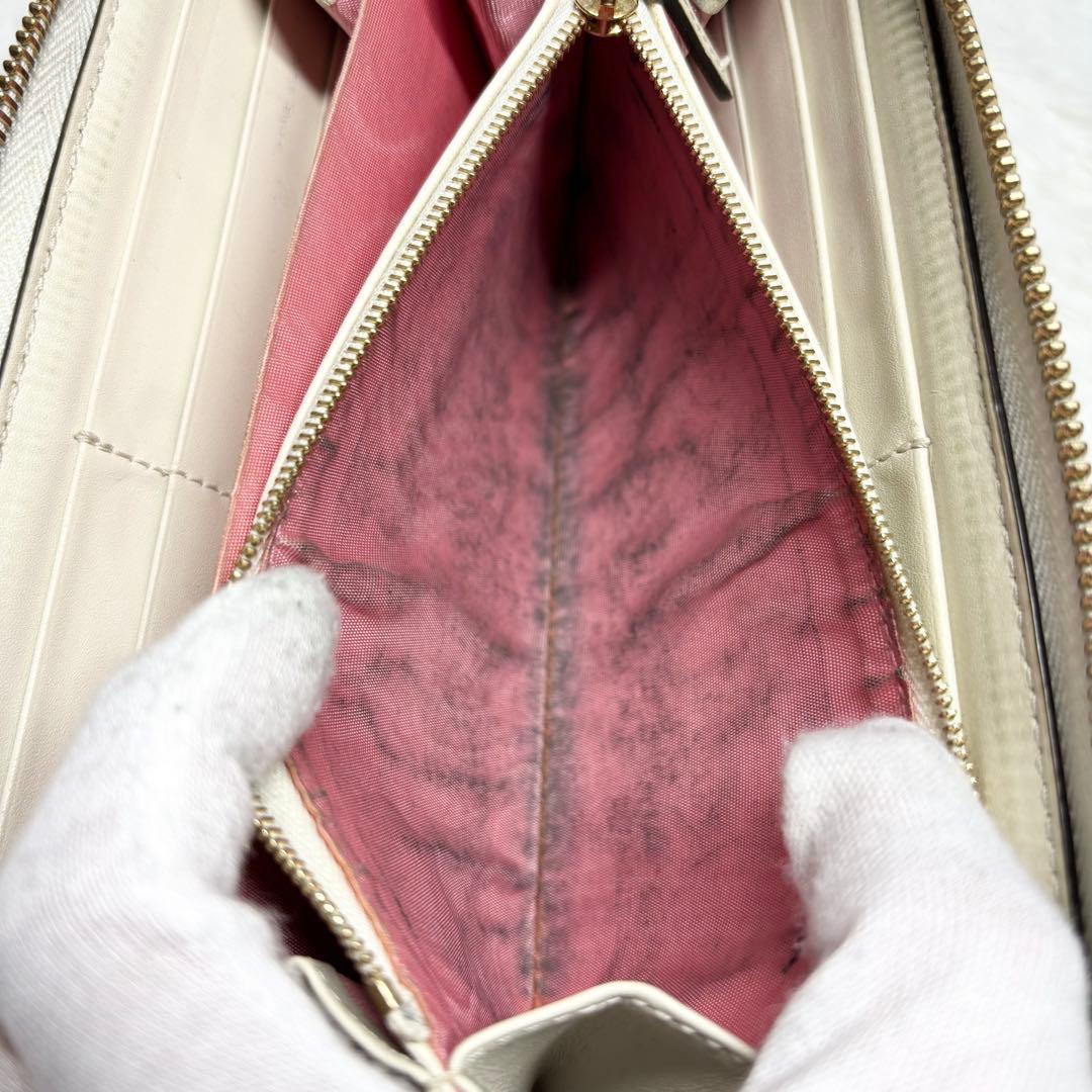 ✨付属品完備✨ グッチ 長財布 GGスプリーム りんご アップル ピンク ハート