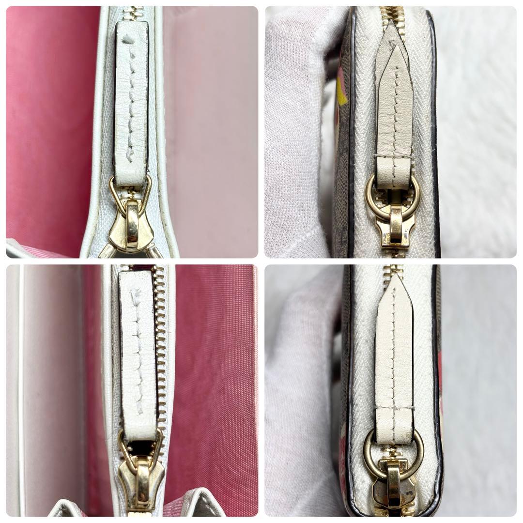 ✨付属品完備✨ グッチ 長財布 GGスプリーム りんご アップル ピンク ハート