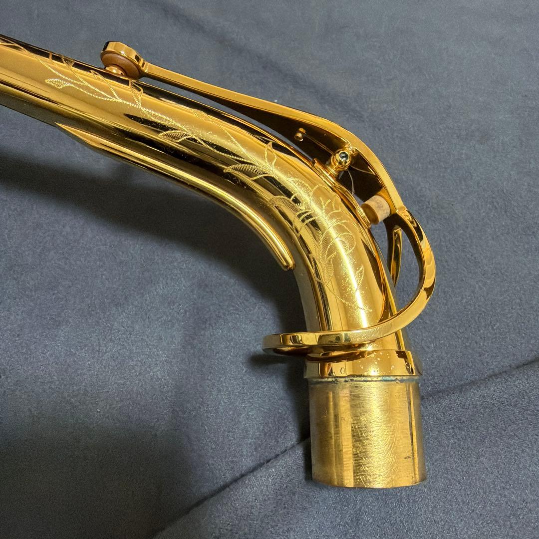 セルマー シュプレーム アルトサックス ゴールドプレート ネック 彫刻あり