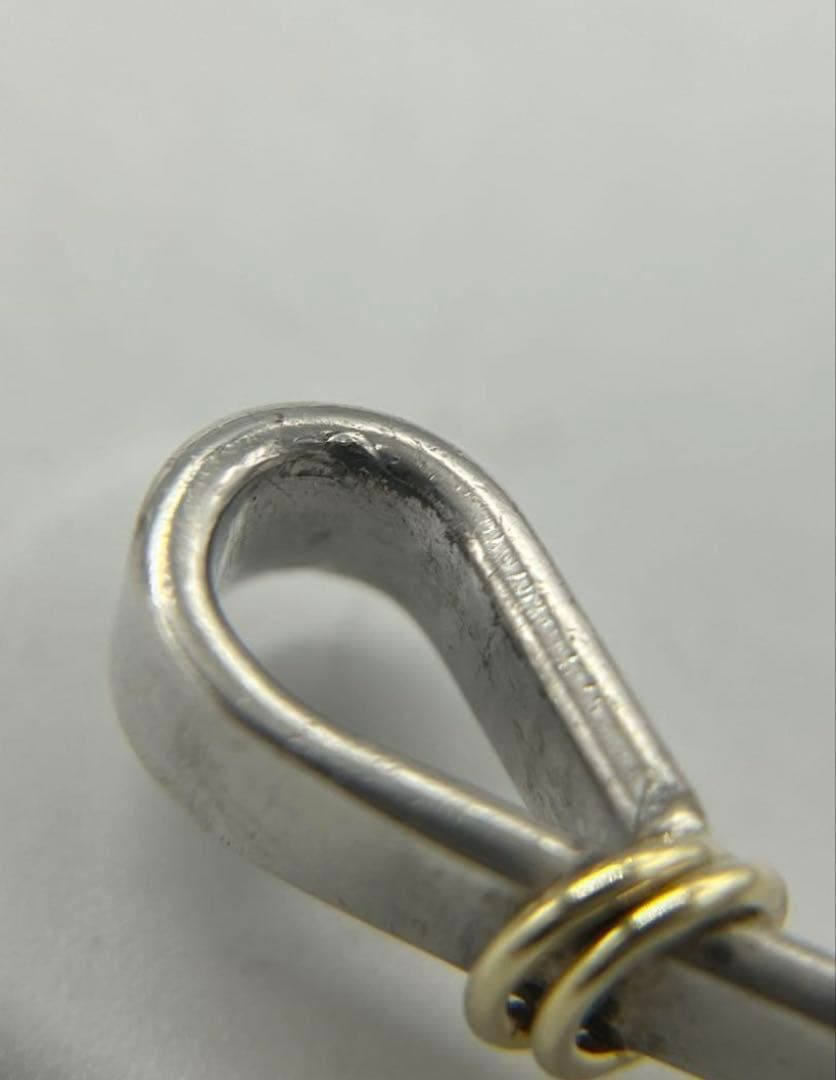 【本日まで】ティファニー TIFFANY フックアンドアイバ ングル シルバー