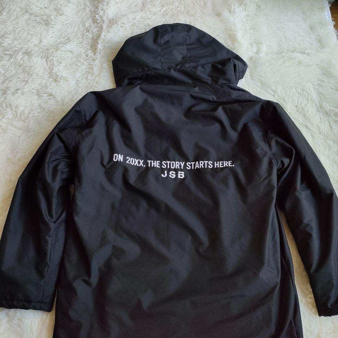 【★未使用・タグ付き★】J.S.B. 総ボア フード付 ベンチコート　M