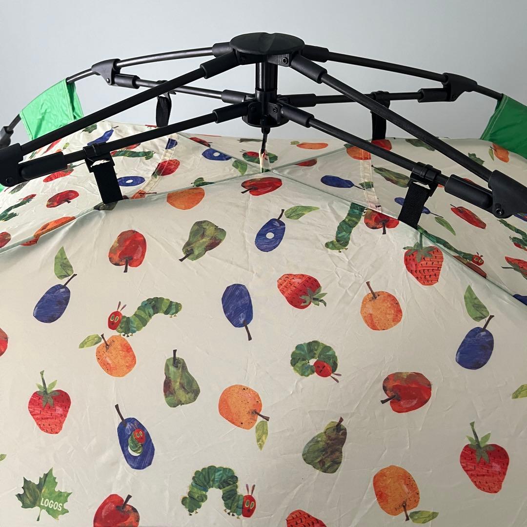 ★ LOGOS ロゴス はらぺこあおむし Q-TOP フルシェード