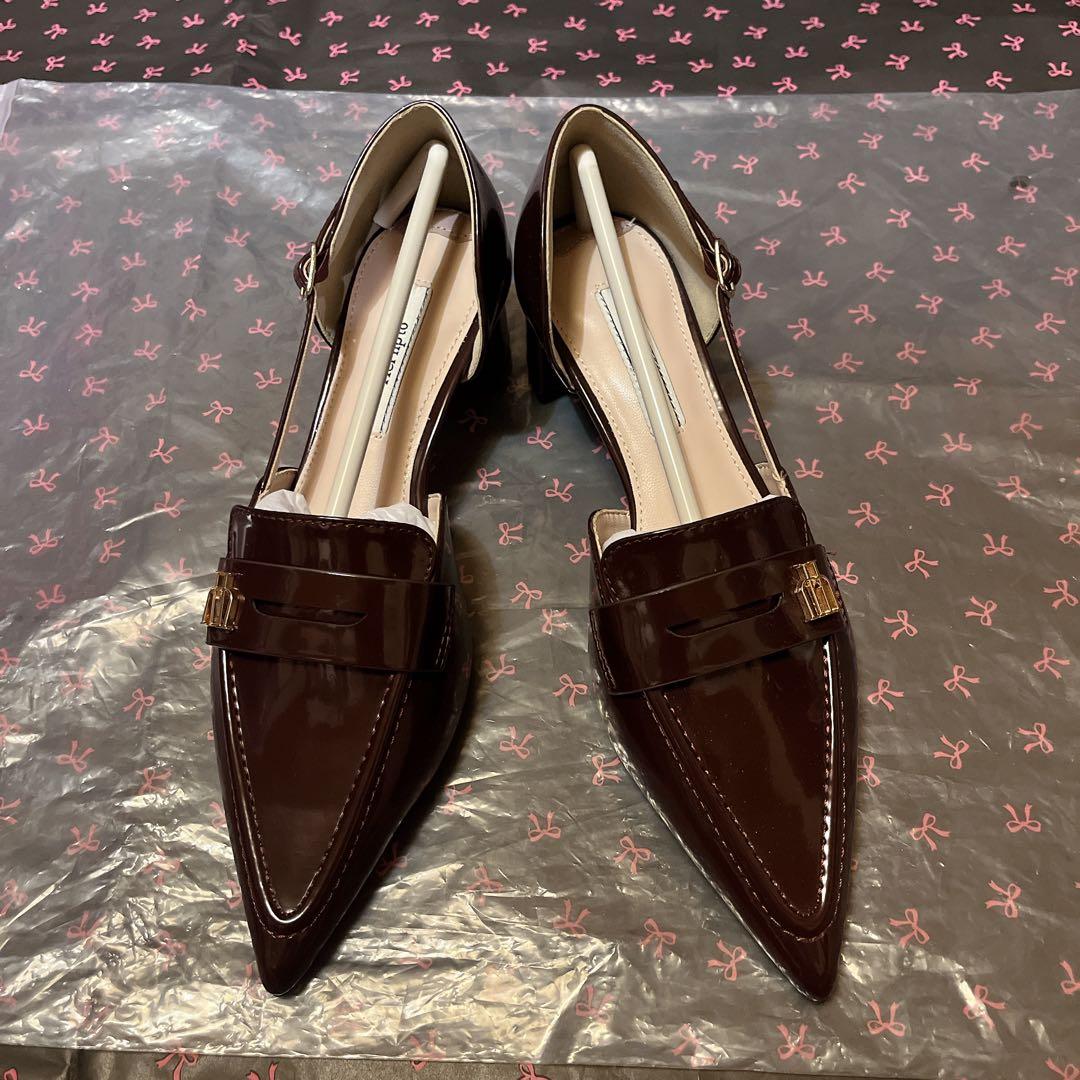 新品37herlipto Trois Heel Loafers