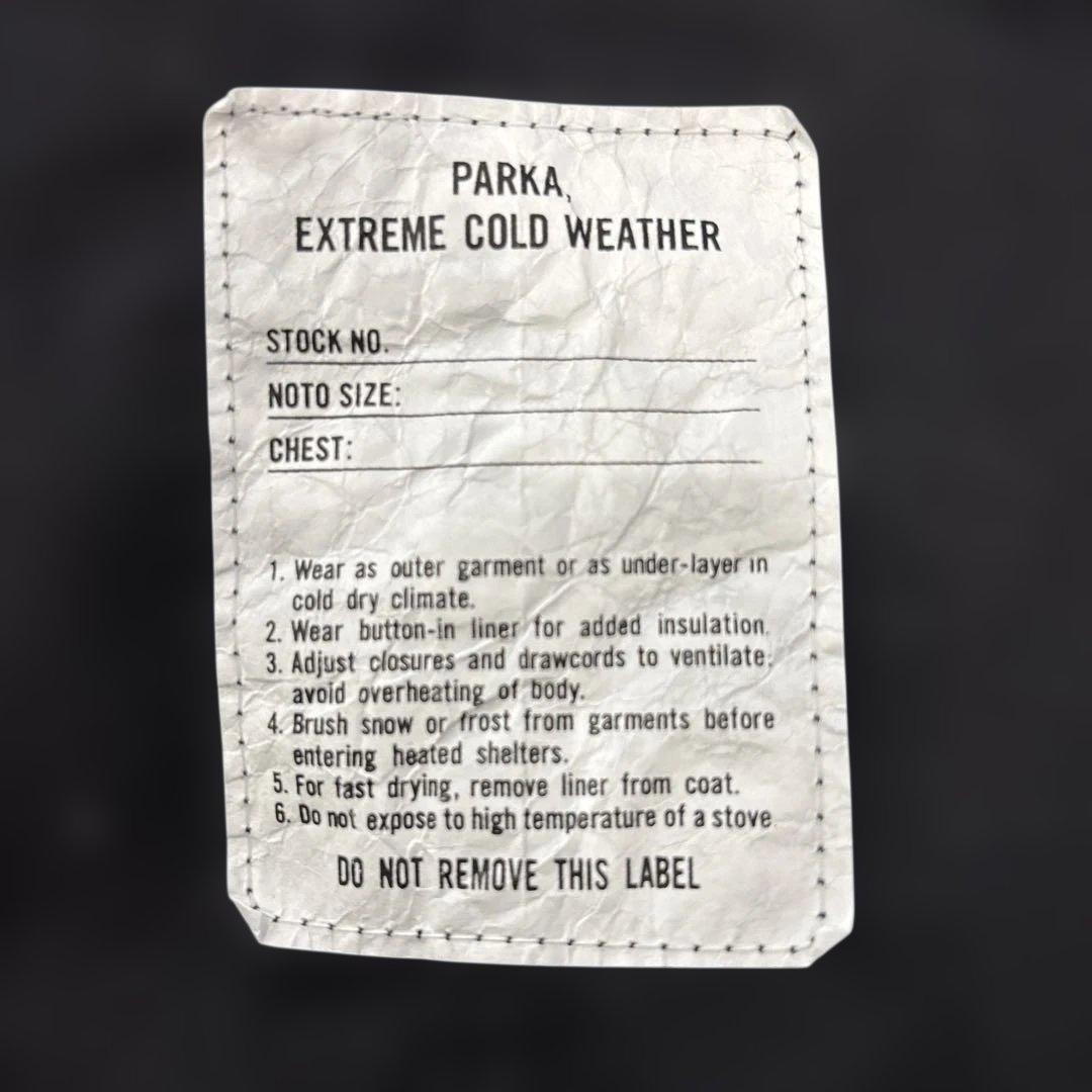 未使用タグ付 FREAK'S STORE M65ブラックモッズコート